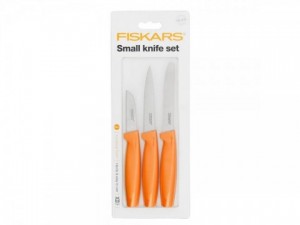 Set 3 malých nožov FISKARS, oranžové
